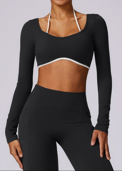 T-Shirt mit integriertem BH – Elite
