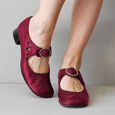 Trinidad® | Vintage Schuhe mit runder Spitze