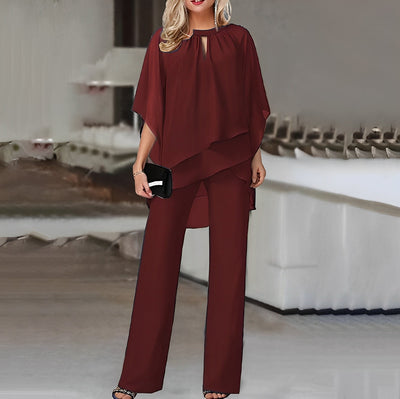 Sherlyn - Stilvolles, schulterfreies, lockeres Damen-Set