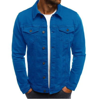 Trendige Herren Jeansjacke