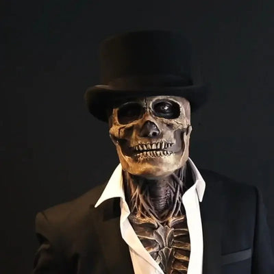 Ultra-realistische Halloween-Skelett-Kostüm – PhantomReaper