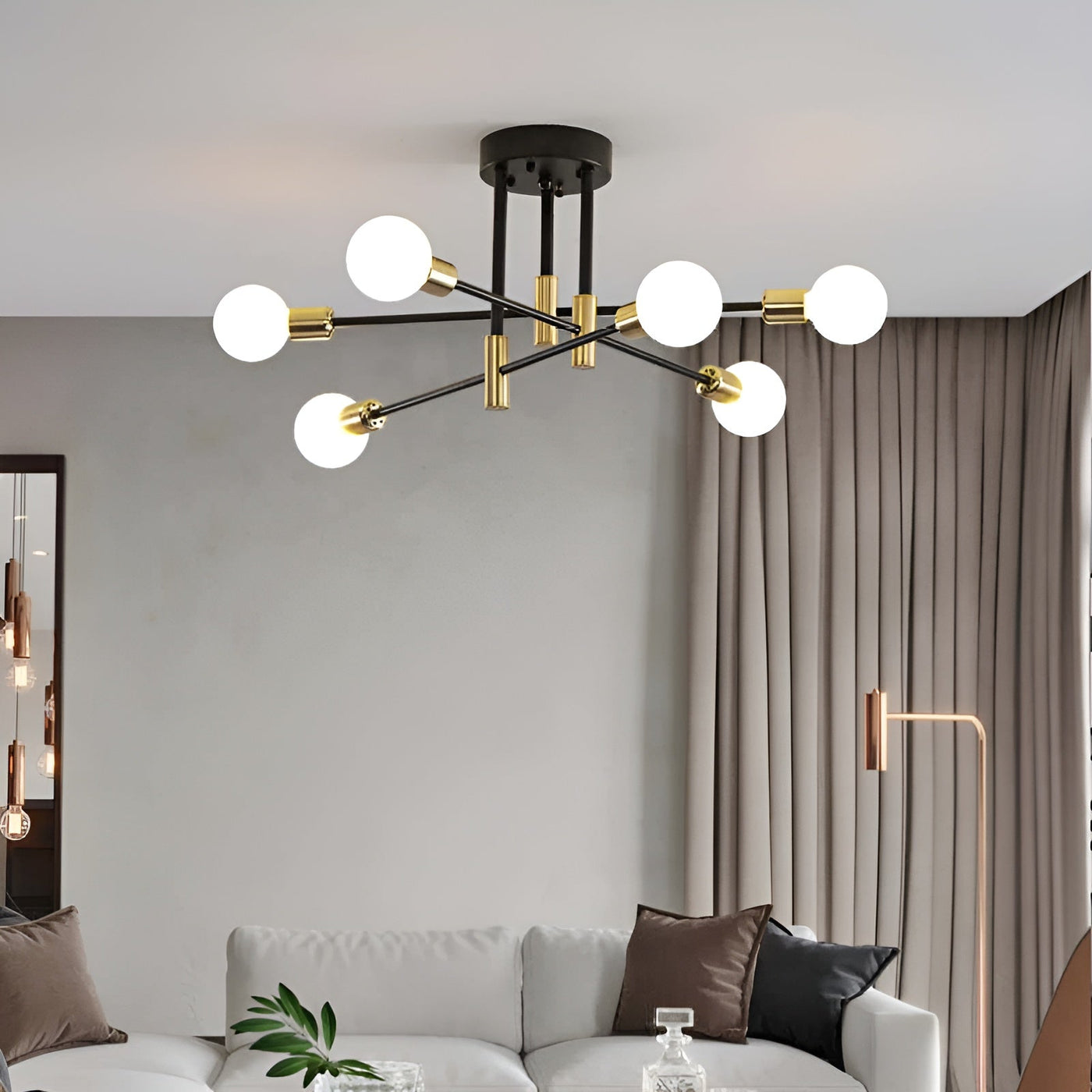 TimelessGlow Light – Retro LED Deckenleuchte