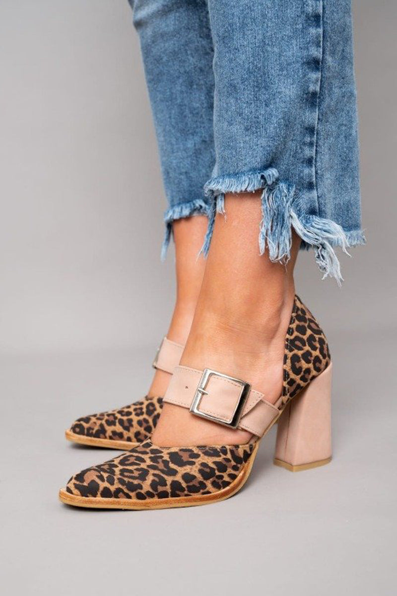 Adalina™ - Sues Sandalen mit Panther-Print