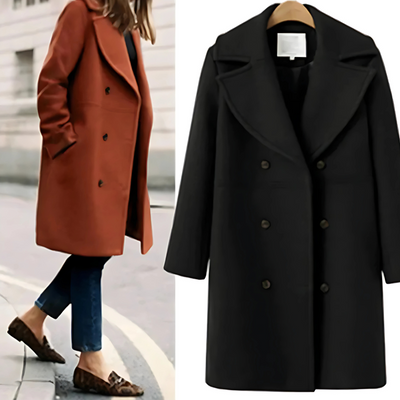 Shequita | Doppelreihige Blazer-Jacke