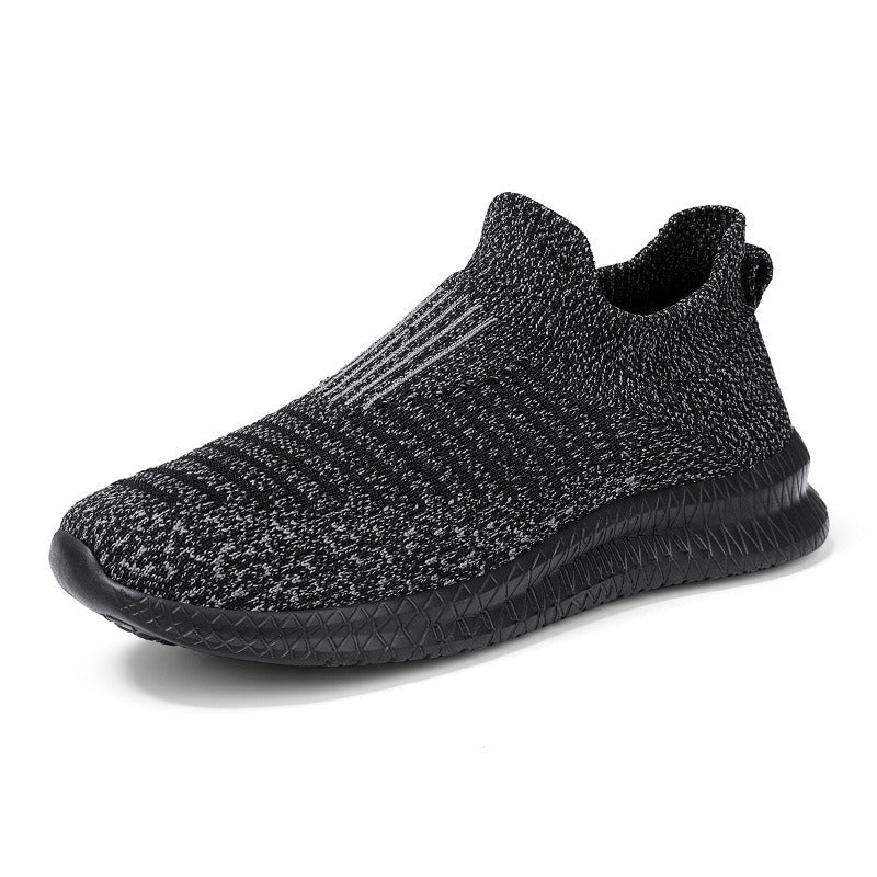 Herren Turnschuhe aus rutschfestem Stoff modern graphitblau - Modell Dorian