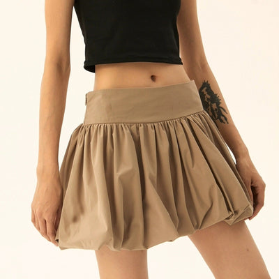 Ballonrock für Damen mit voluminösem und femininem Schnitt, ideal für einen trendigen und originellen Look