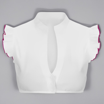 Abegail - Elegante Kurzarm-Bluse für Damen