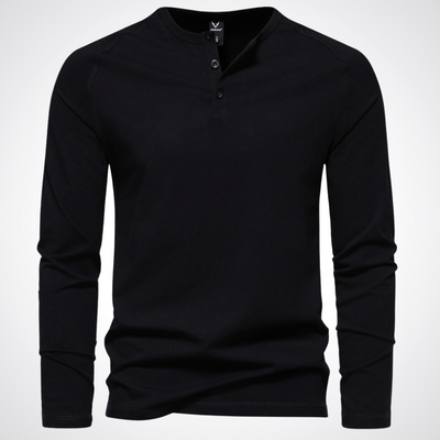 Joshua | Rundhals-Langarmshirt