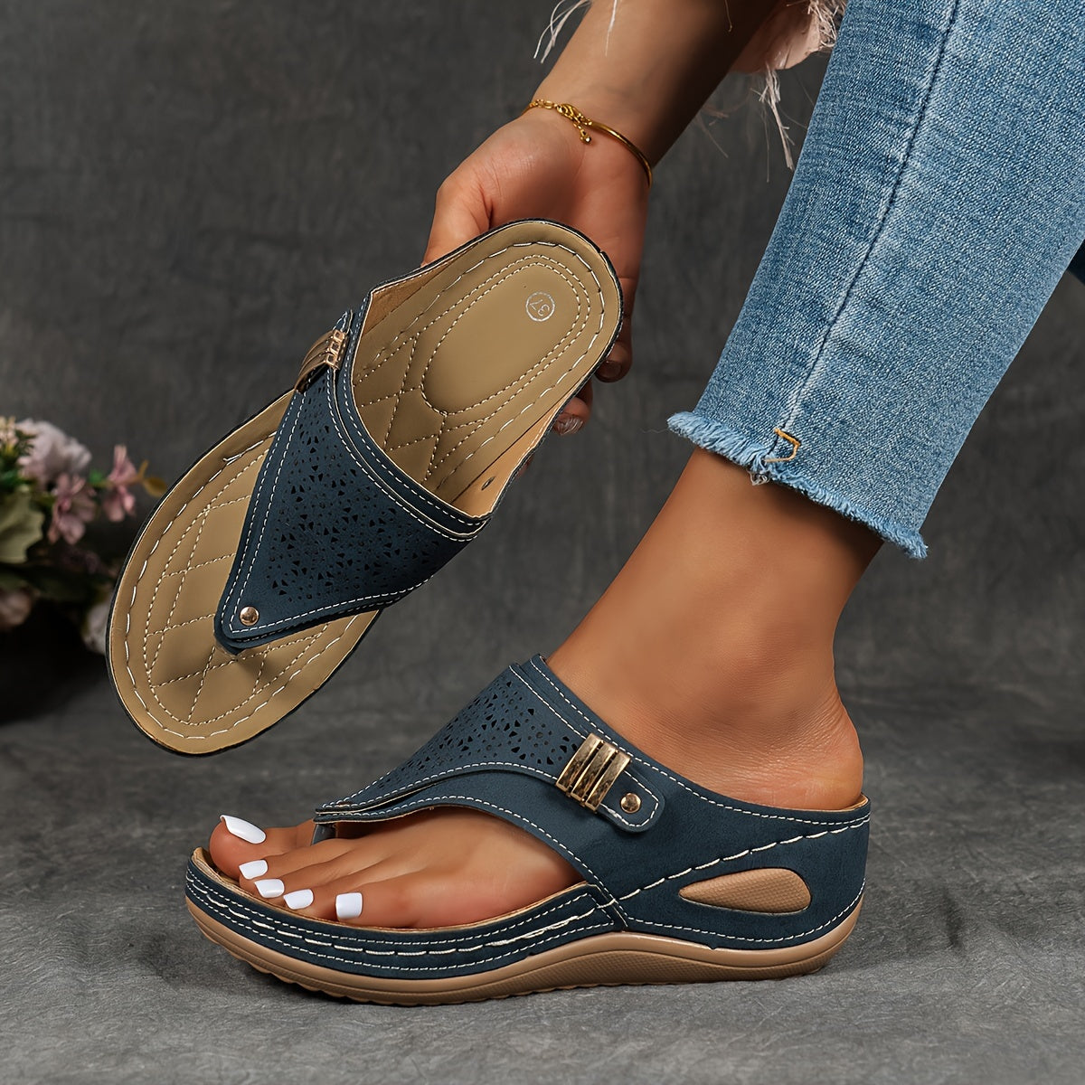 Alice - Stilvolle orthopädische Sandalen