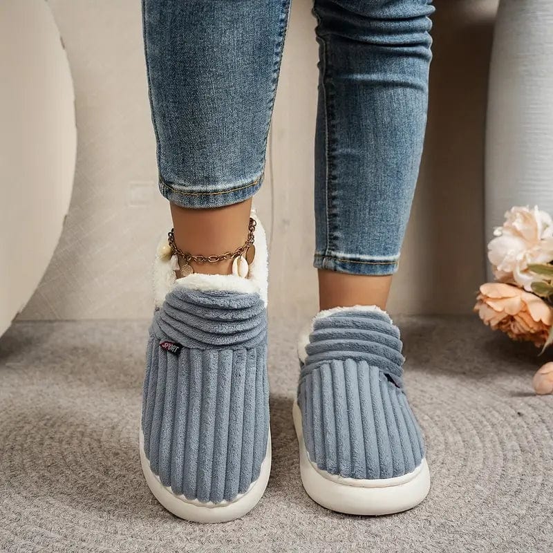 Storm - Plüschige Unisex-Hausschuhe