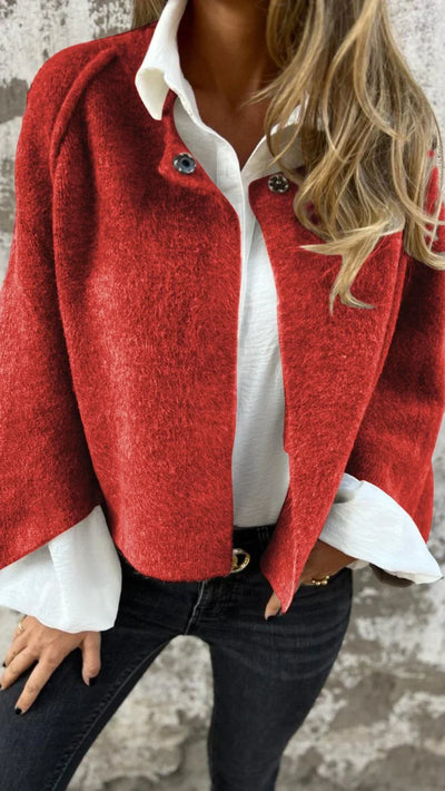 Yolanda | Wollmantel-Pullover