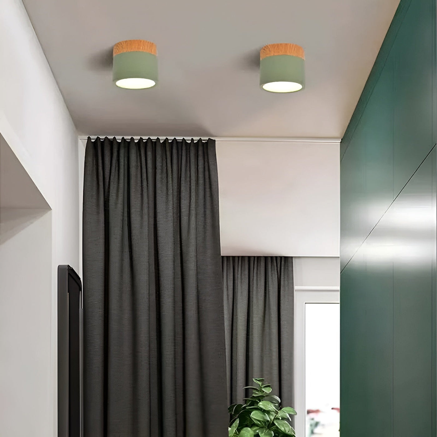 WoodTone Light - Modernes LED-Downlight für die Decke