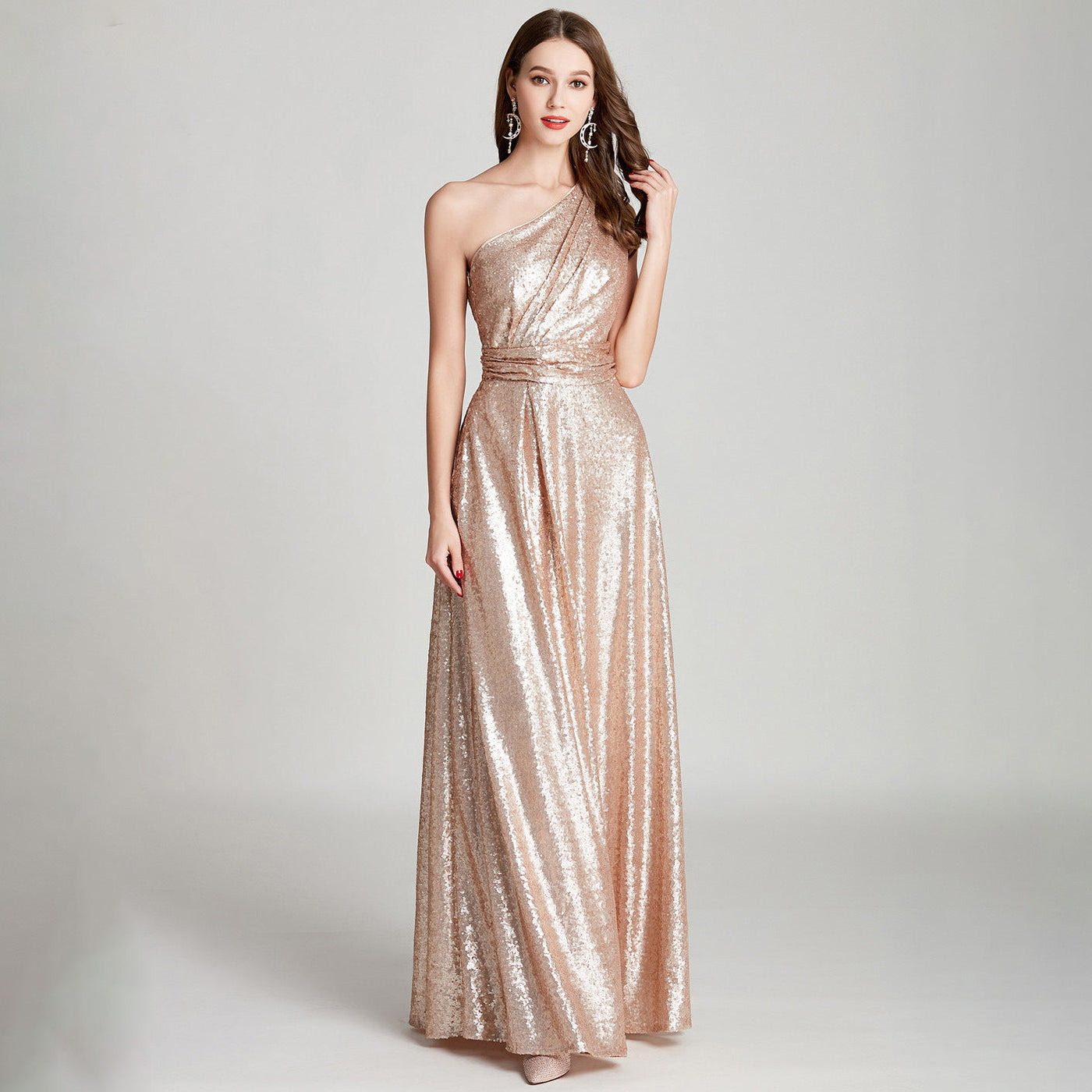 Fabiola | Langes Ballkleid für Brautjungfern, Bankette, Abschlussball und Abendveranstaltungen