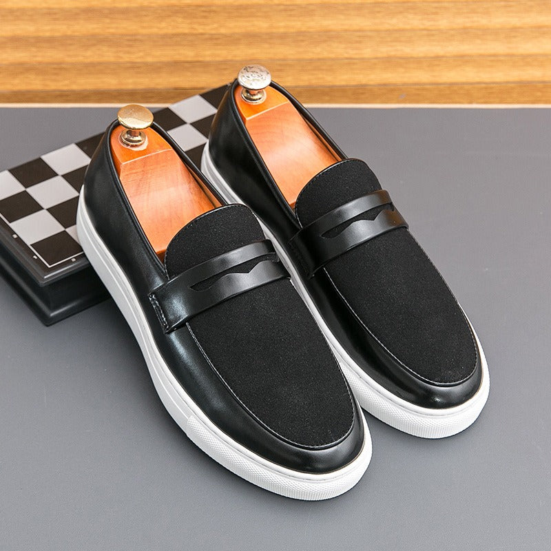 Braune Freizeitschuhe aus Leder im britischen Stil für Herren - Camden