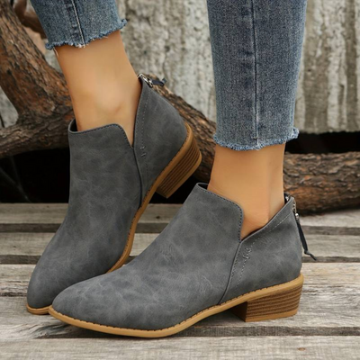 Spitz zulaufende Stiefeletten für Damen