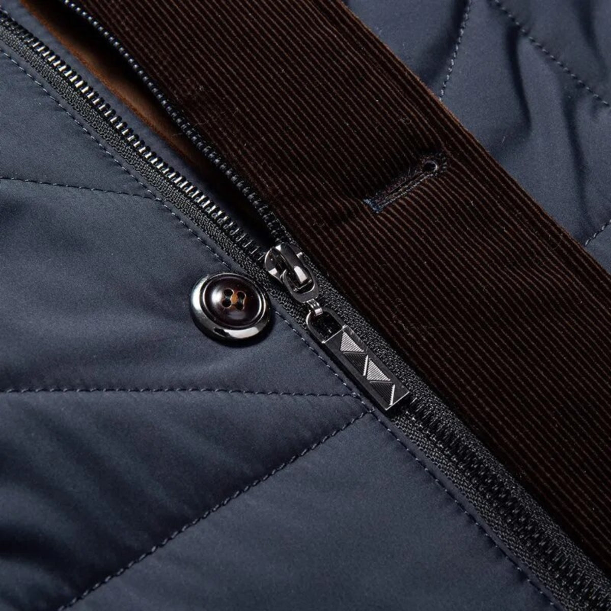 Alden | Winterjacke-Weste mit Stehkragen