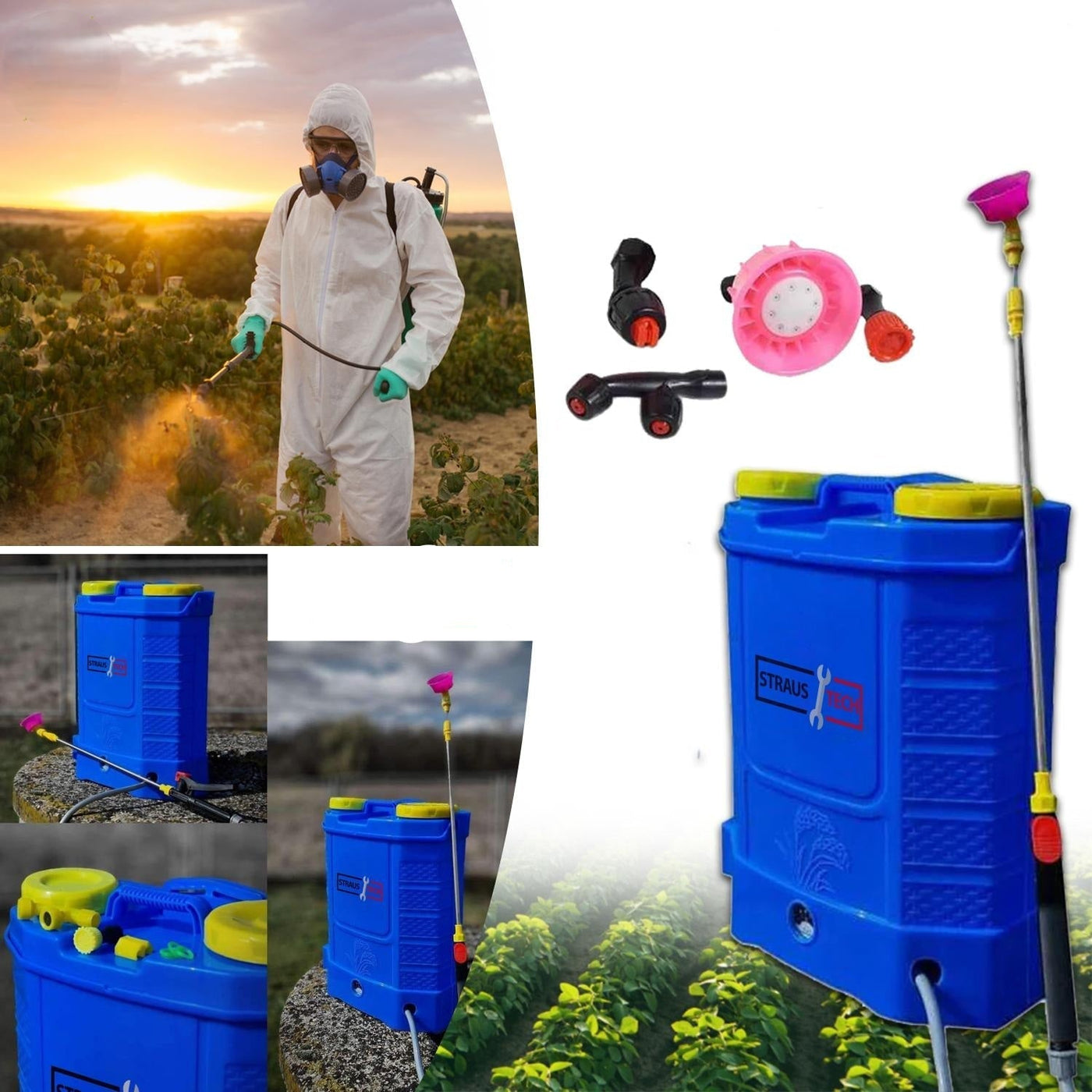 Tragbare Akku-Drucksprüher – JetGrow