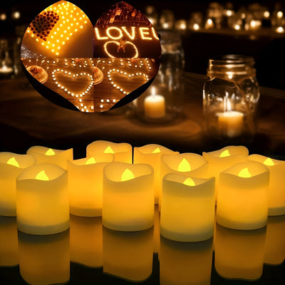 TwinkleLite Light - Flammenlose Flackernde Elektrische LED-Kerzenlichter