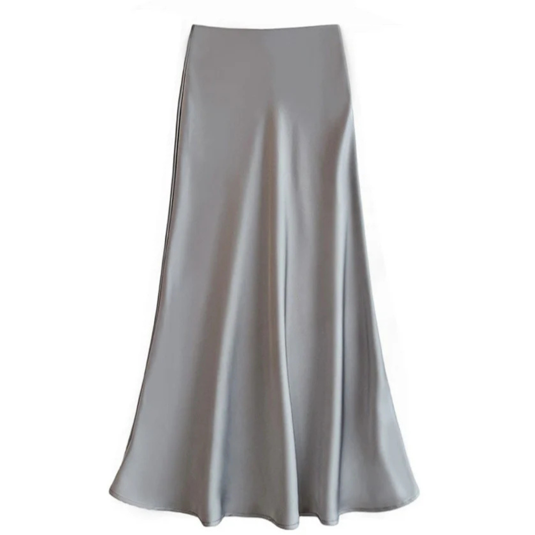 A-Linien Sommerrock für Damen – hohe Taille, leicht & bequem