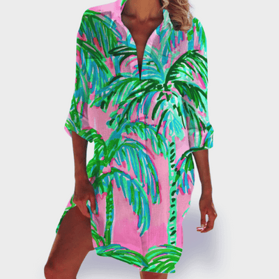 Brigitte | Bunte und leichte Sommerrobe