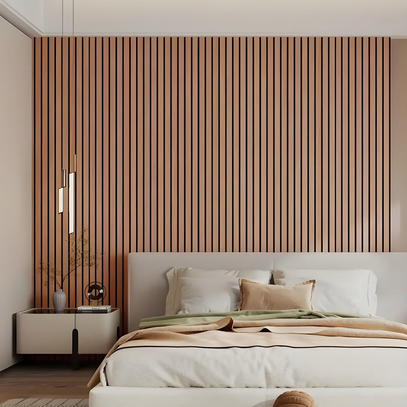 StickGrid Wallpaper - Moderne 3D Wandpaneele Selbstklebende Tapete