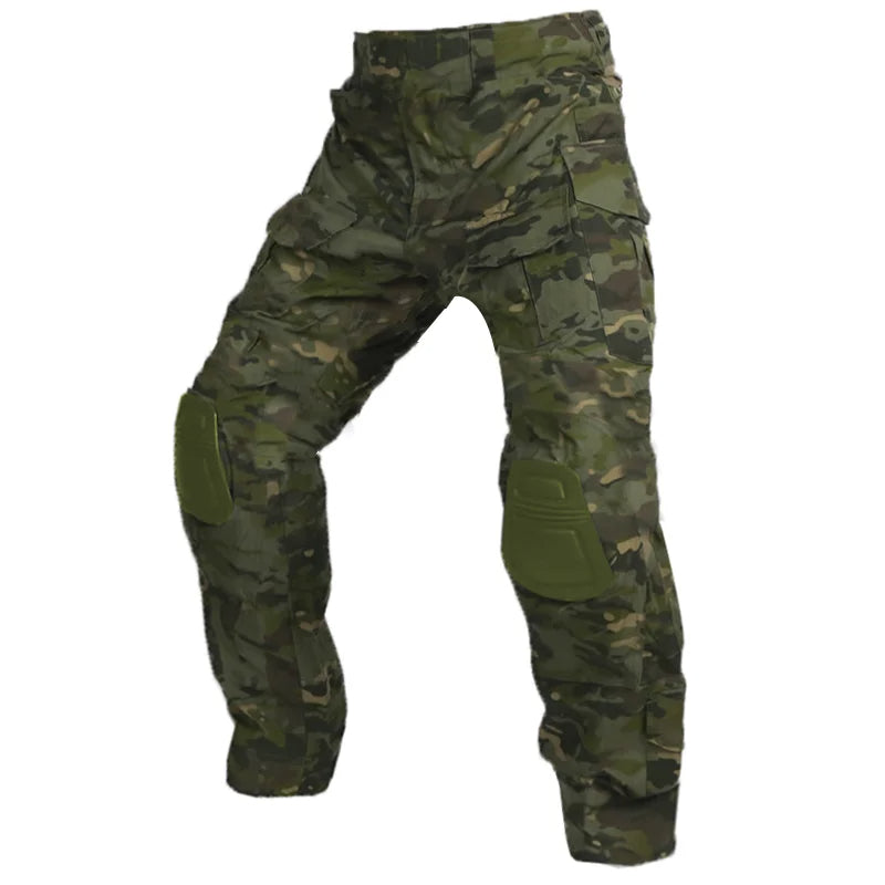 Taktische Cargo-Hose mit Knieschutz für Outdoor & Arbeit