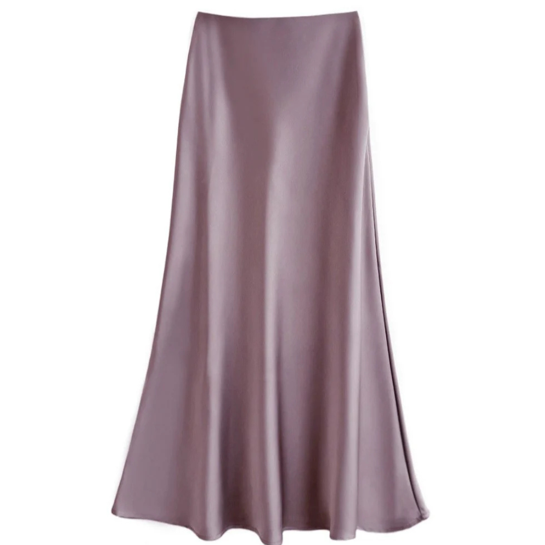 A-Linien Sommerrock für Damen – hohe Taille, leicht & bequem