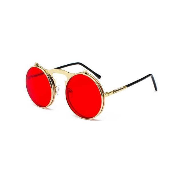 Stuttgart | Sleek Personalisierte Mode Runde Sonnenbrille für Männer