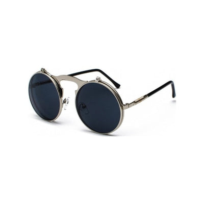 Stuttgart | Sleek Personalisierte Mode Runde Sonnenbrille für Männer