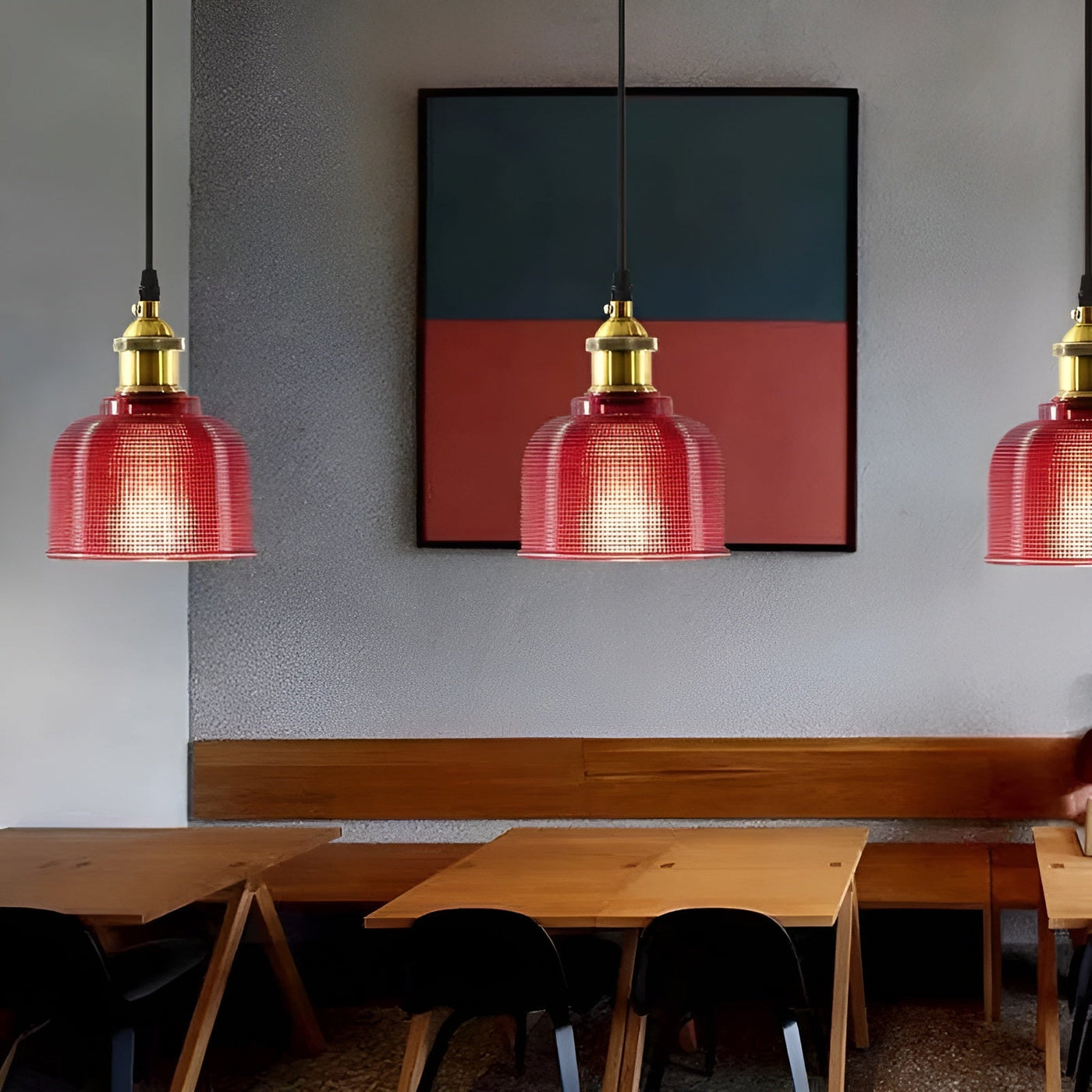 TransLux Light - Retro Glas Pendelleuchte