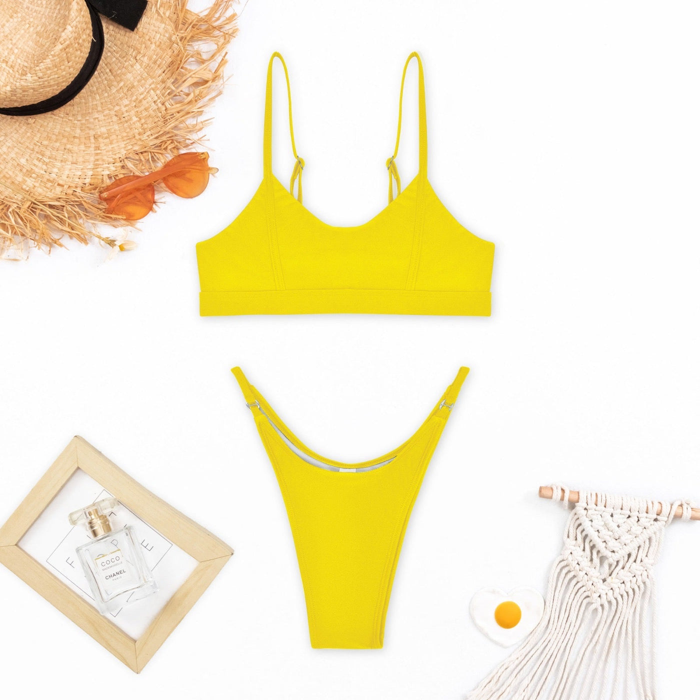 Rita | Hochgeschnittener Sommerbikini