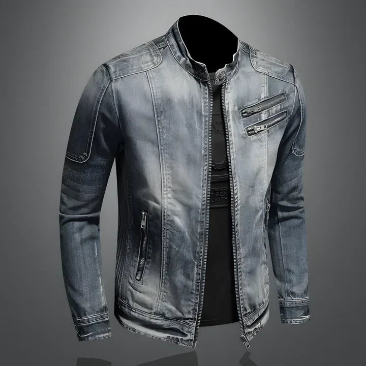 Alexo - retro denim jacke für männer