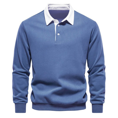 Randall | Lässiger Pullover mit Kragen
