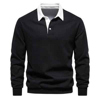 Randall | Lässiger Pullover mit Kragen
