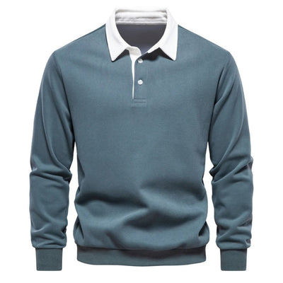 Randall | Lässiger Pullover mit Kragen
