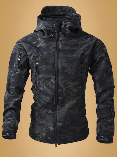 Jeffrey | Armee-Pullover mit Hohem Kragen