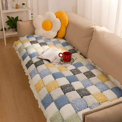 VelvaLoom Cover - Schicker Baumwoll-Schutzbezug für die Couch