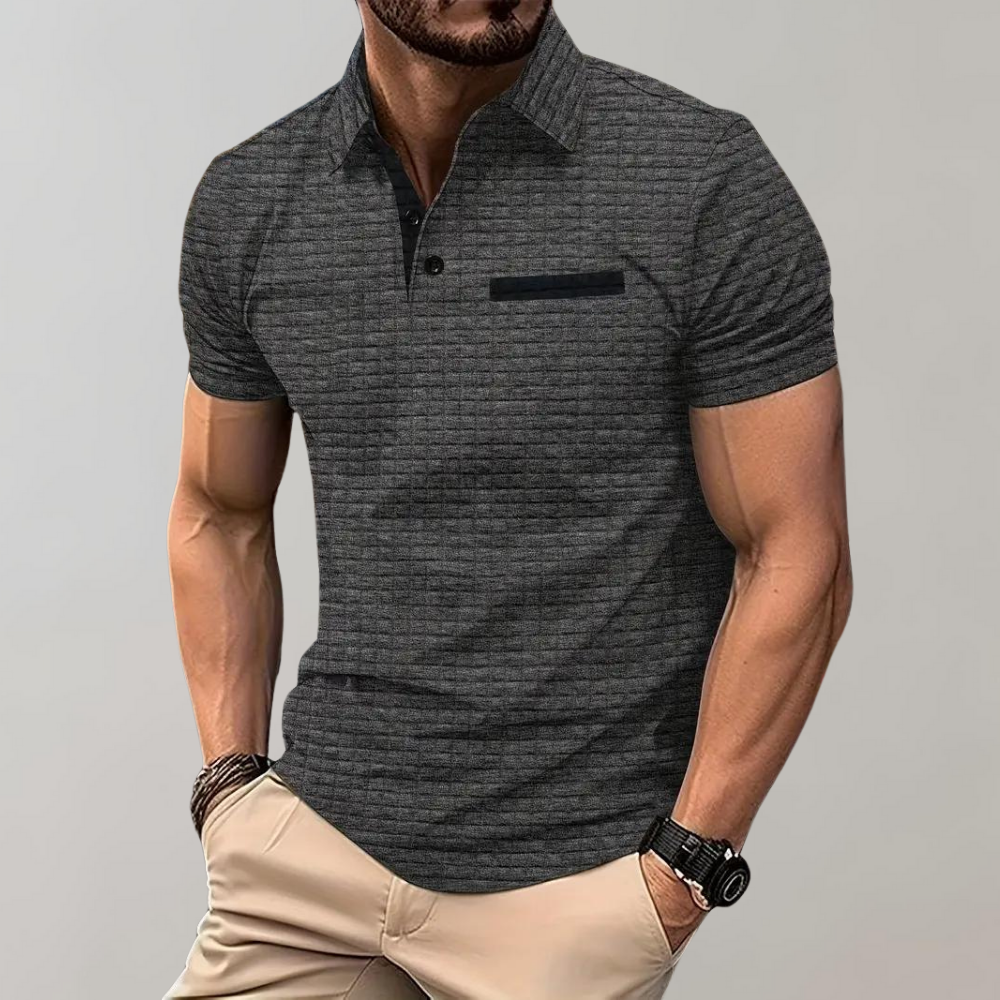 Xander - Herren Polo Slim-Fit Stilvoll