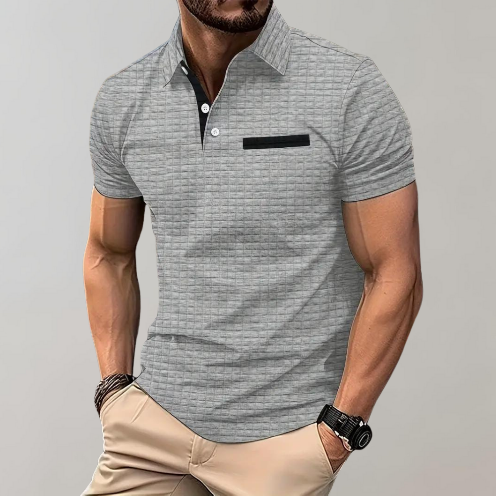 Xander - Herren Polo Slim-Fit Stilvoll