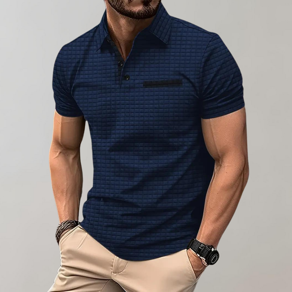 Xander - Herren Polo Slim-Fit Stilvoll