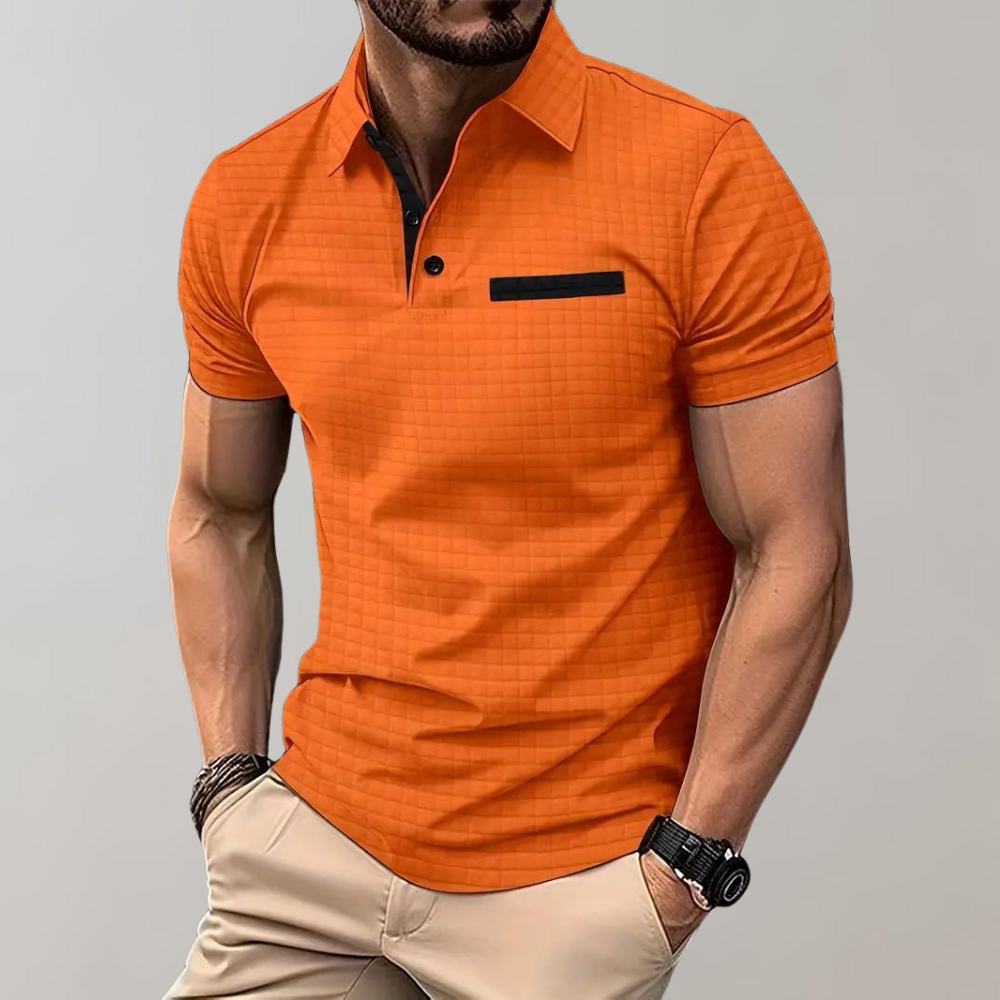 Xander - Herren Polo Slim-Fit Stilvoll