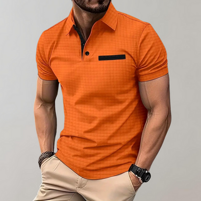 Xander - Herren Polo Slim-Fit Stilvoll