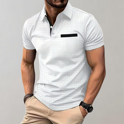Xander - Herren Polo Slim-Fit Stilvoll