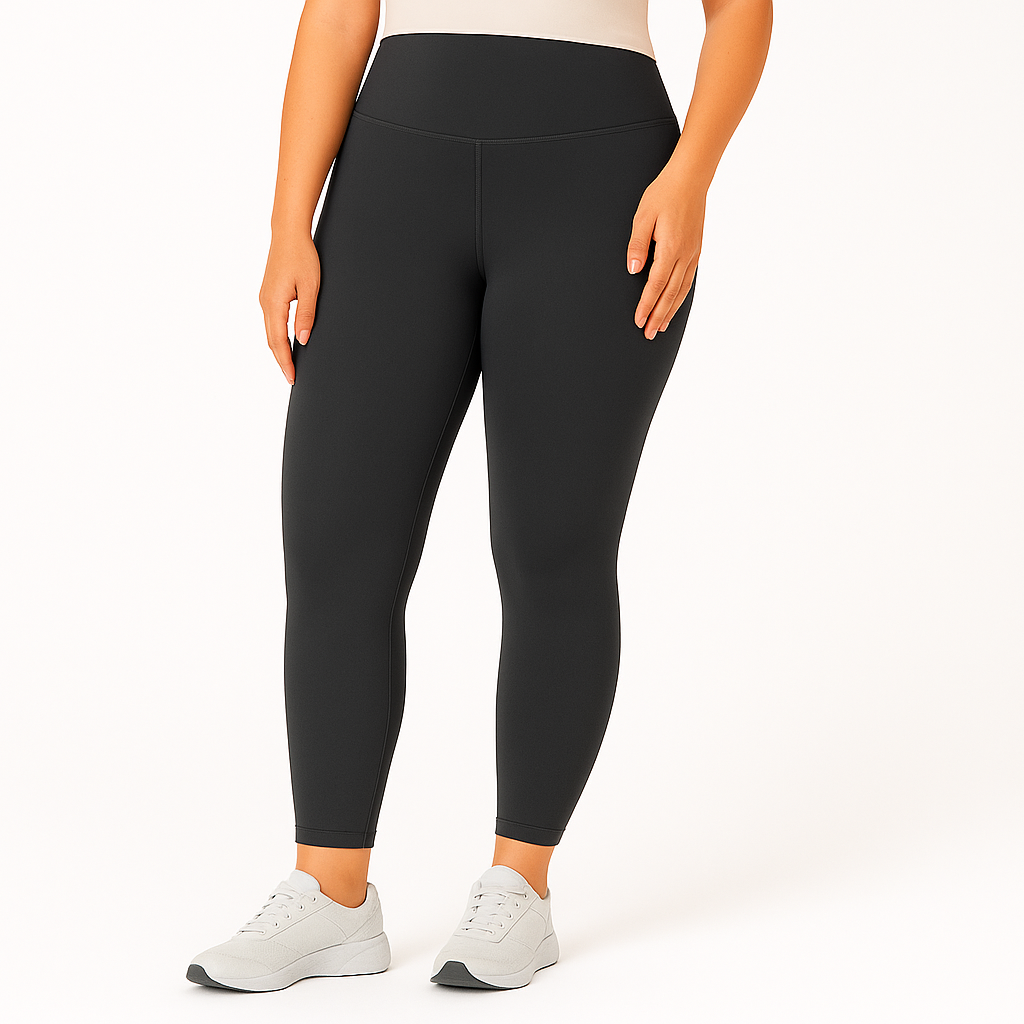Yoga-Leggings mit hohem Bund für Damen – schweißableitende und dehnbare Sportbekleidung