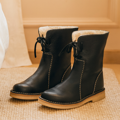 Soline | Wasserdichte Winterstiefel mit Wollfutter