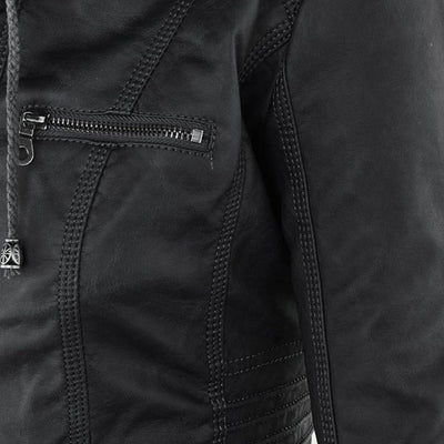 Wetterfester Damen jacke mit Kapuze