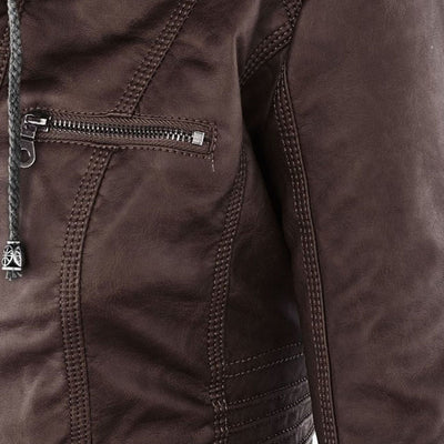 Wetterfester Damen jacke mit Kapuze