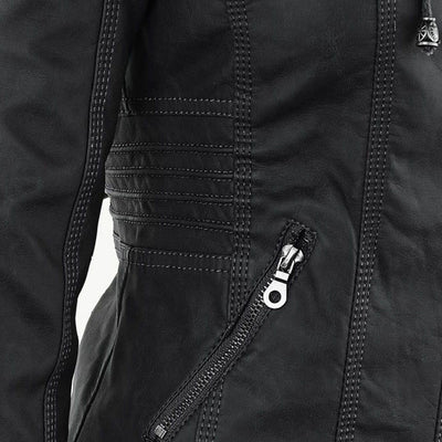 Wetterfester Damen jacke mit Kapuze