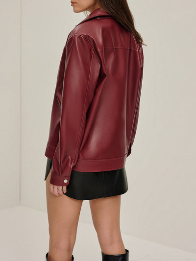 Stylische Damenjacke mit Reißverschluss