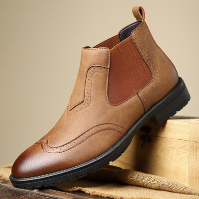 Acacius - Lederstiefeletten